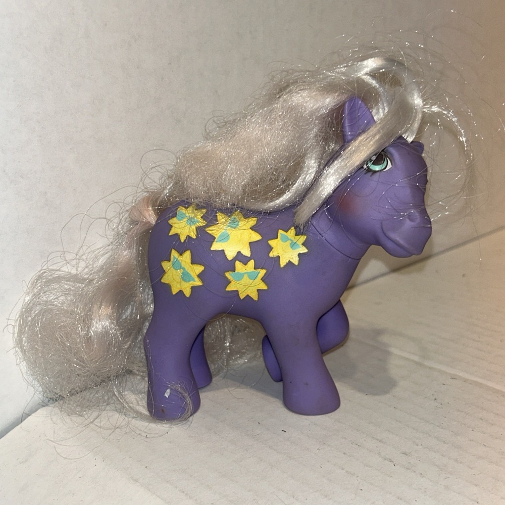 Vintage My Little Pony G1 Shoreline Sunshine Pony MLP 1984 Hasbro D4‎